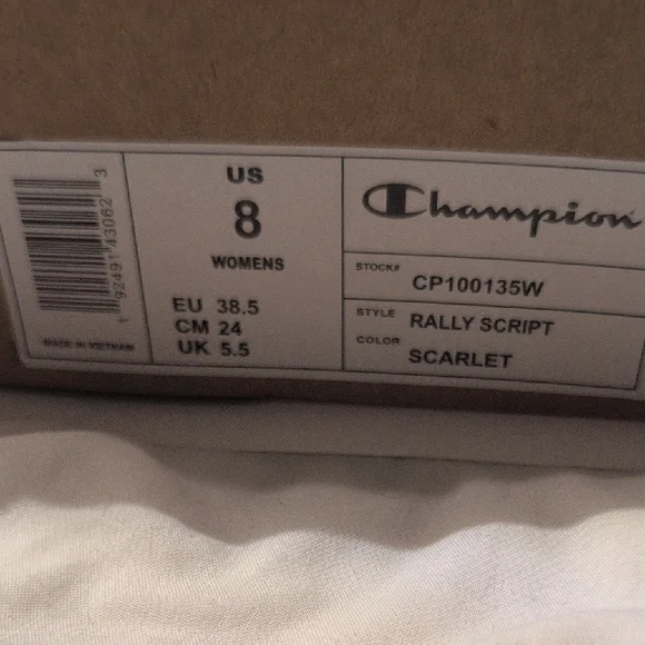 Champion Rally Script High Tops - Picture 2 of 5